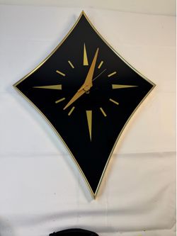 Large Mid Century Clock