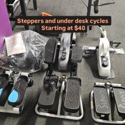 Stepper And Understand Cycle Starting At $40