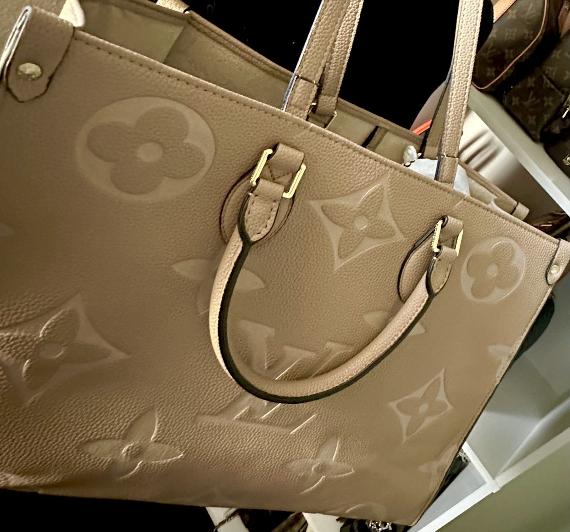 Louis Vuitton Leather Tote