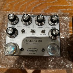 Galdiator demonfx overdrive guitar pedal