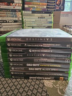 Microsoft Xbox One Video Game Lot Bundle