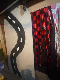 Road Wood backdrop arch