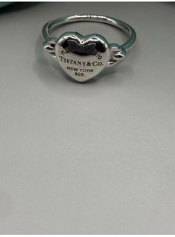 Authentic Tiffany ring size 6