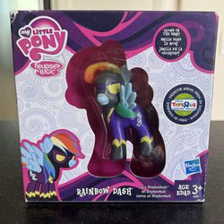 NEW My Little Pony Rainbow Dash Shadowbolt SDCC Toys R Us Exclusive 2013 Sealed