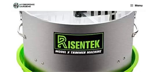 16” Bud leaf trimmer machine