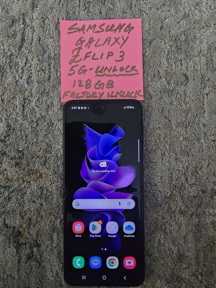 Samsung Galaxy ZFold 3 128GB Fully Unlocked 