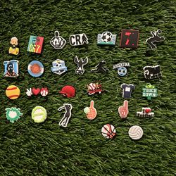Sports Croc Charms