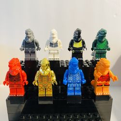 Godzilla Minifigures Set King of Monsters | New Custom Compatible Lego Toys