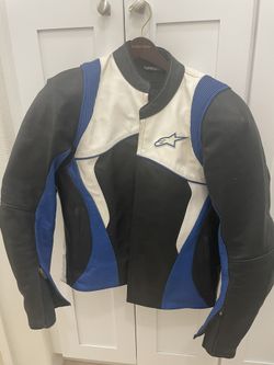 Alpinestars Leather Motorcycle Jacket Large
