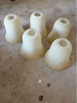 Frosted glass light fixture