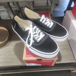 Authentic Black Vans