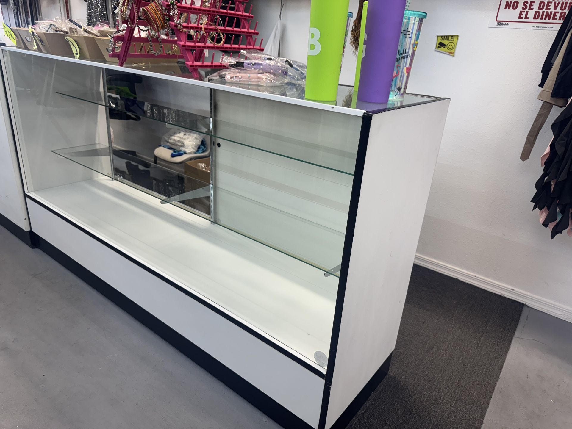 Display cases used
