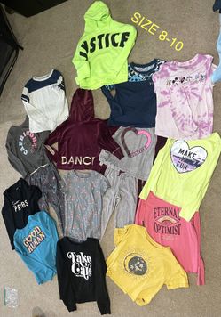 Justice Bundle Size 8-10.    GOOD CONDITION    