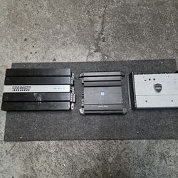 3 Good Amplifiers SUNDOWN-WET SOUND-ALPINE