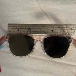 Piranha Angel Mirrored Clear Pink Sunglasses  60051