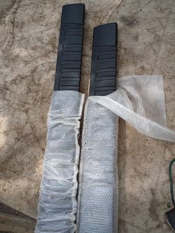 6 Inch Black Running Board Pads for GM/CHEVROLET  Pick up