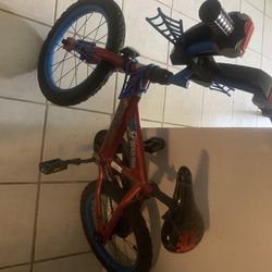Spider-Man Kids Bicicle Size 16  