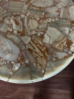 Vintage Stone Top Coffee Table