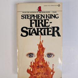 FIRESTARTER by Stephen King Vintage 1981 Paperback