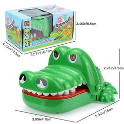 Crocodile Teeth Toys Game for Kids, Crocodile Biting Finger Dentist Games Funny Toys