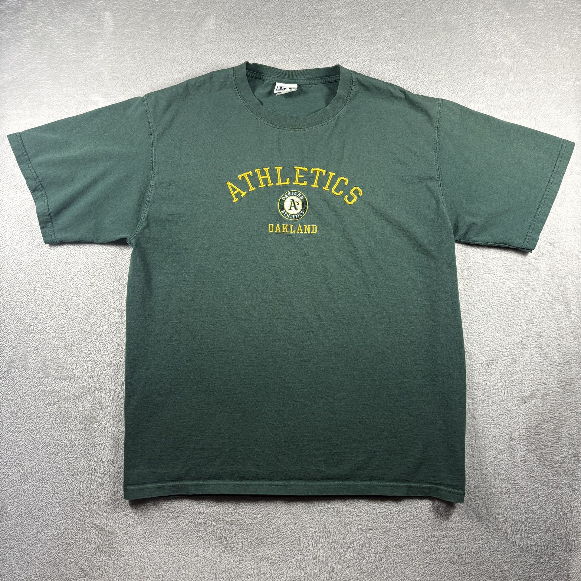 Vintage Lee Sport Oakland Athletics Men’s XL Green T Shirt MLB #1969