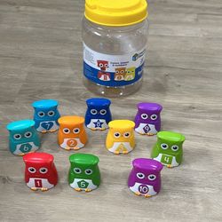 Learning Resources Snap-n-Learn Matching owls