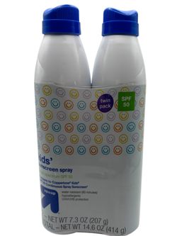 Up & Up Kids Sunscreen Spray SPF 50 Double Pack — many available