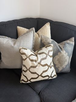 Throw Pillows decor- Designer Great Condition $10 And Up