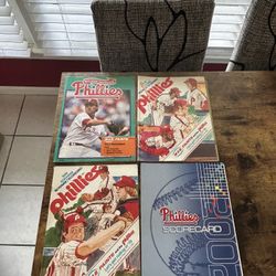 Philadelphia Phillies Magazines-Scorecards-Pictures