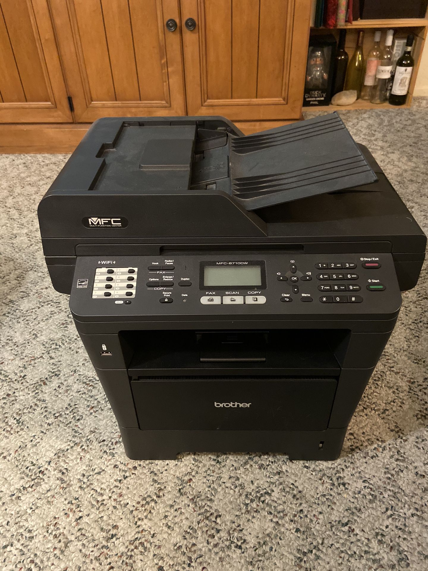 Brother MFC8710DW Black&White Multi-Function Laser Printer