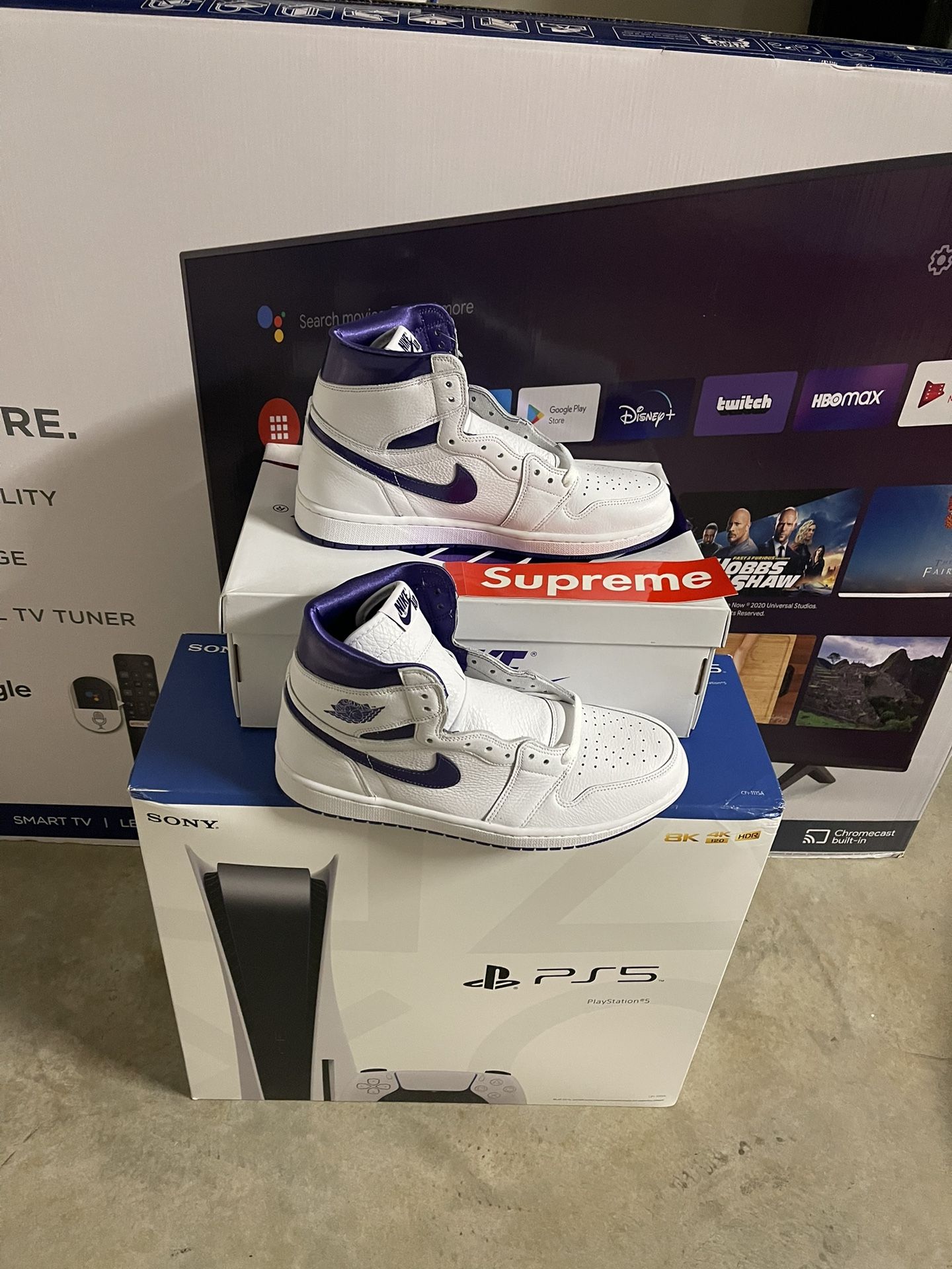 Jordan 1 Purple