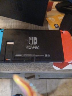 Nintendo Switch Console with Neon Joy-Cons