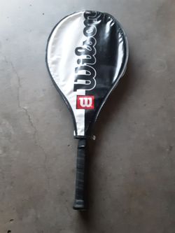 Wilson Fusion XL tennis racquet plus racquet cover