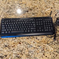 COMPUTER KEYBOARD AND MOUSE 