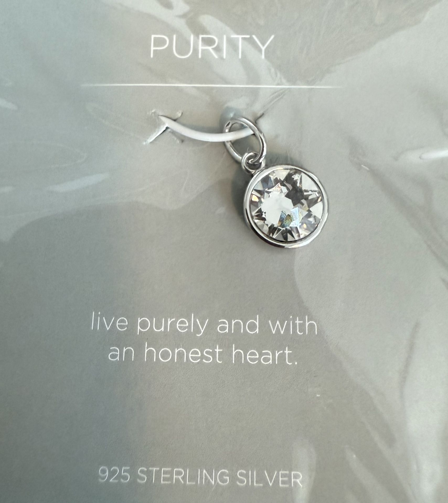 Origami Owl Core 925 Sterling Silver Pendants NEW Necklace Charm Jewelry Crystal