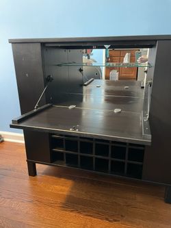 Hoghem bar cabinet sale ikea