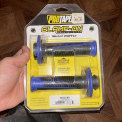 Pro taper clamp-on grips
