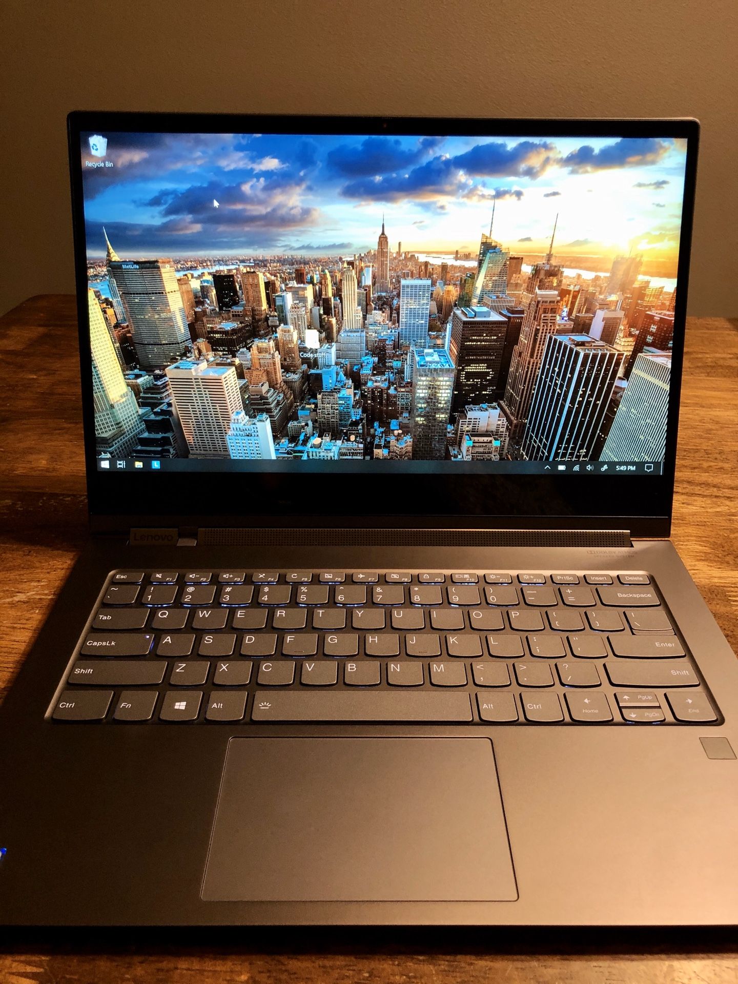 2019 Lenovo Yoga C930 2-in-1 13.9" FHD Touch-Screen Laptop - Intel i7, 12GB DDR4, 256GB PCIe SSD, 2x Thunderbolt 3, Windows 10, Iron Gray