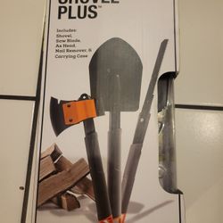 4 In 1 Shovel Saw Blade Ax Head Nail Remover