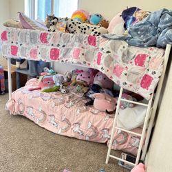 Twin kids bunkbed
