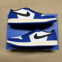 Nike Air Jordan 1 Retro Low OG Game Royal Mens size 9.5 Rare NEW!