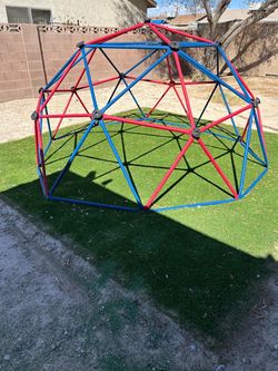Geometric dome climber.
