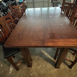 Bistro Table With Tall Chairs 