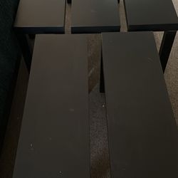 Black Side Tables (Set of 5)