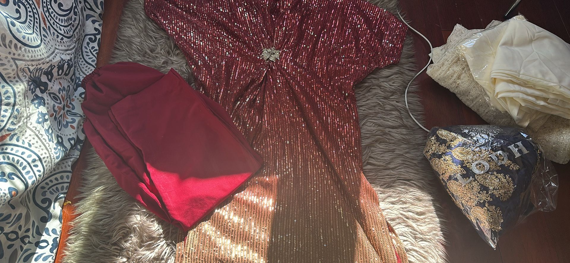 Girls kaftan brand new with pant