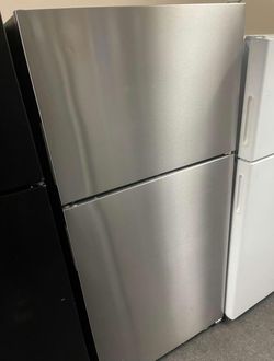 Stainless Steel Top Mount Fridge - Energy Efficient