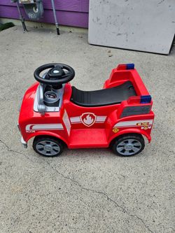 Paw patrol electric car rider