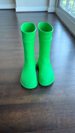 Balenciaga Croc Boots Green Size 41/42