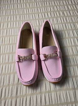 8.5 Pink Loafers