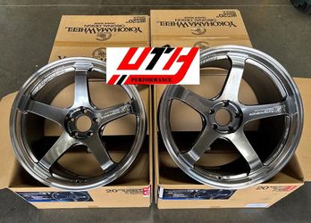 Advan GT Beyond Hyper Platinum Black Wheel 20" 20x10 +30 20x12 +20 5x114.3 Set 4